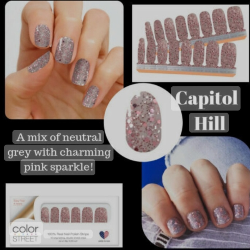 Color Street Nail Strips Capital Hill (retired) & Mani Xpress Brave New …